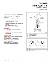 Thumbnail of document Manual - 700HTH-1 Hydraulic Test Hose